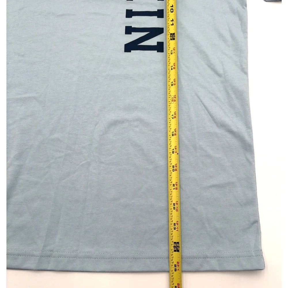 Nike 3Brand T-Shirt Boys XL Blue Sportswear Graphic Swoosh Logo Tee Shirt NEW